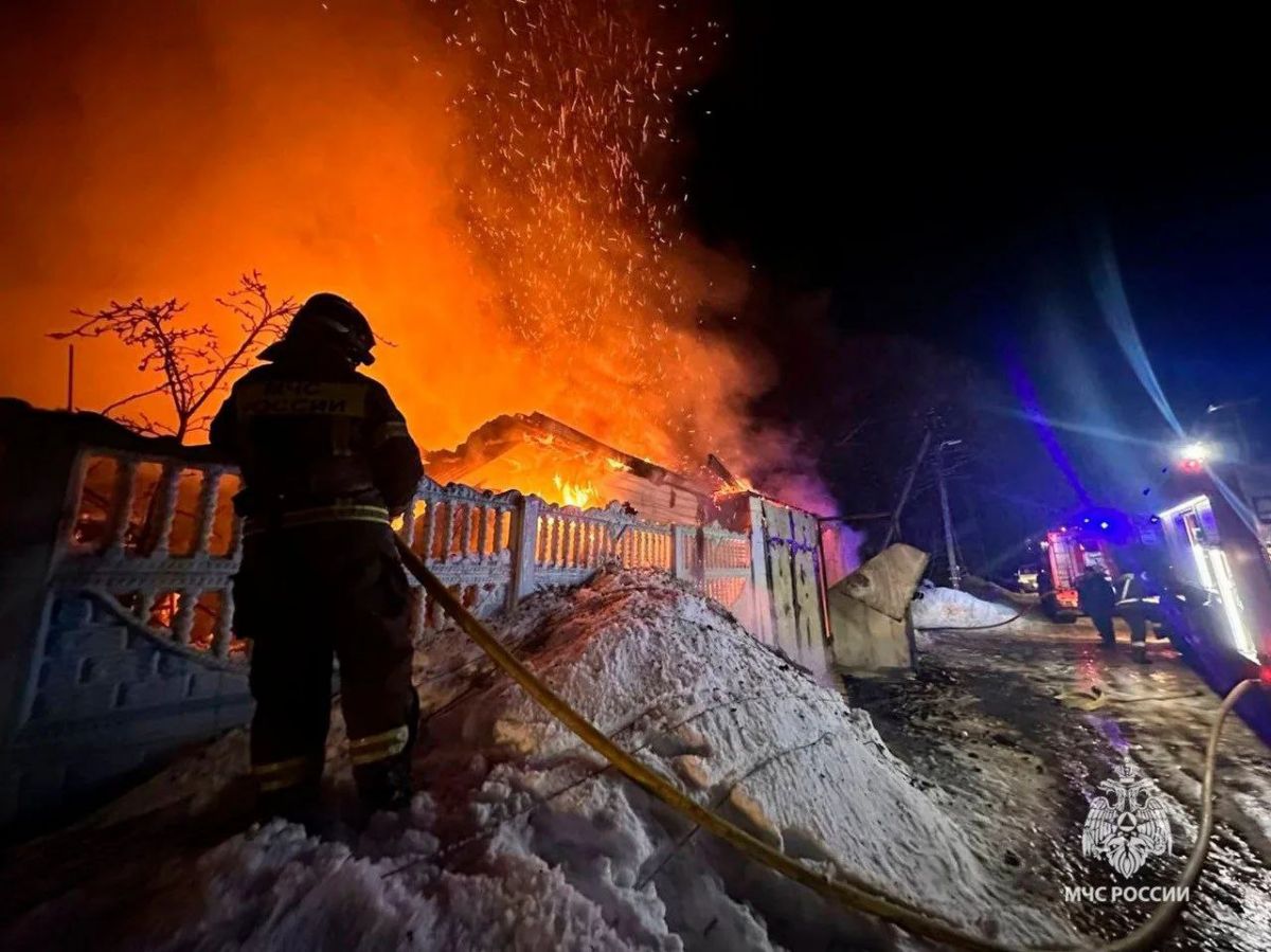 В Щекинском районе Тульской области сгорела баня В Щекинском районе Тульской области сгорела баня