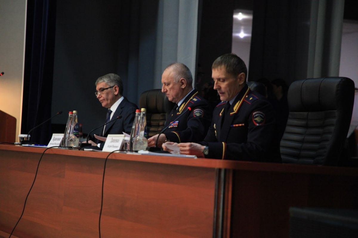 На закрытой части расширенной коллегии УМВД обсудили оперативную обстановку