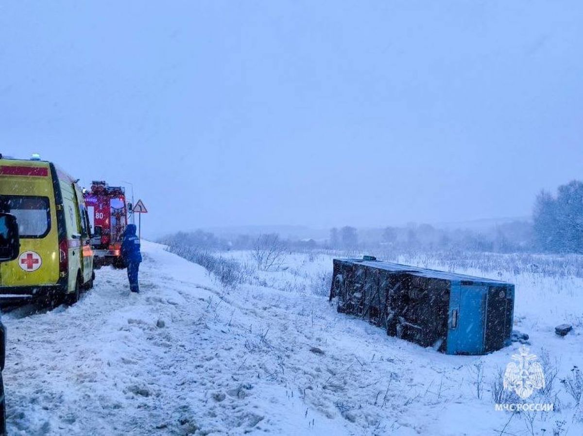Резервный автобус с пассажирами, попавшими в ДТП в Тульской области, доехал до Вологды
