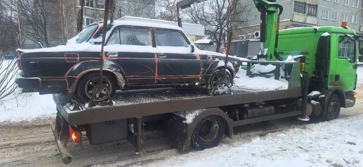 Автомобиль тульского дрифтера отправили на штрафную стоянку