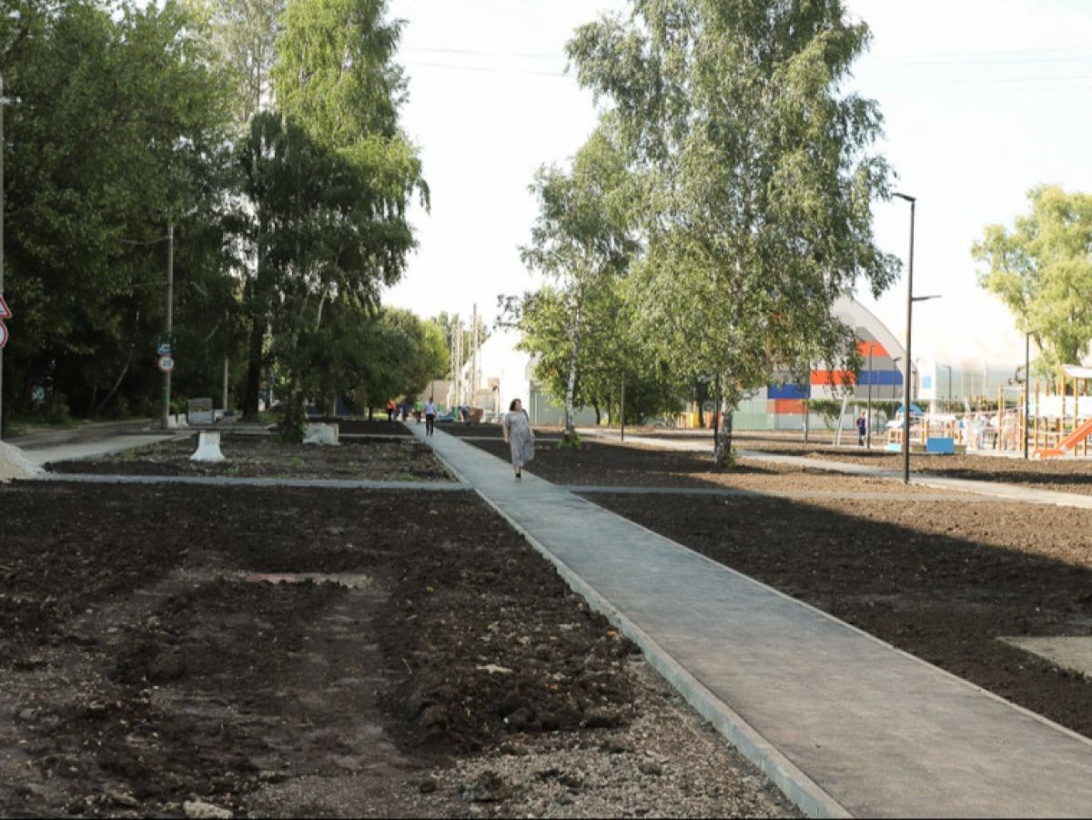 В Заречье появится новый благоустроенный сквер