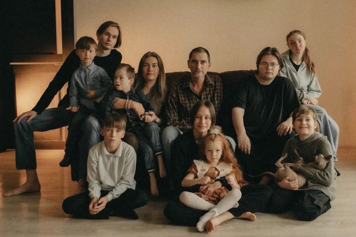 Семья – это любовь. Надежда Школкина пообщалась с многодетной мамой из Новомосковска