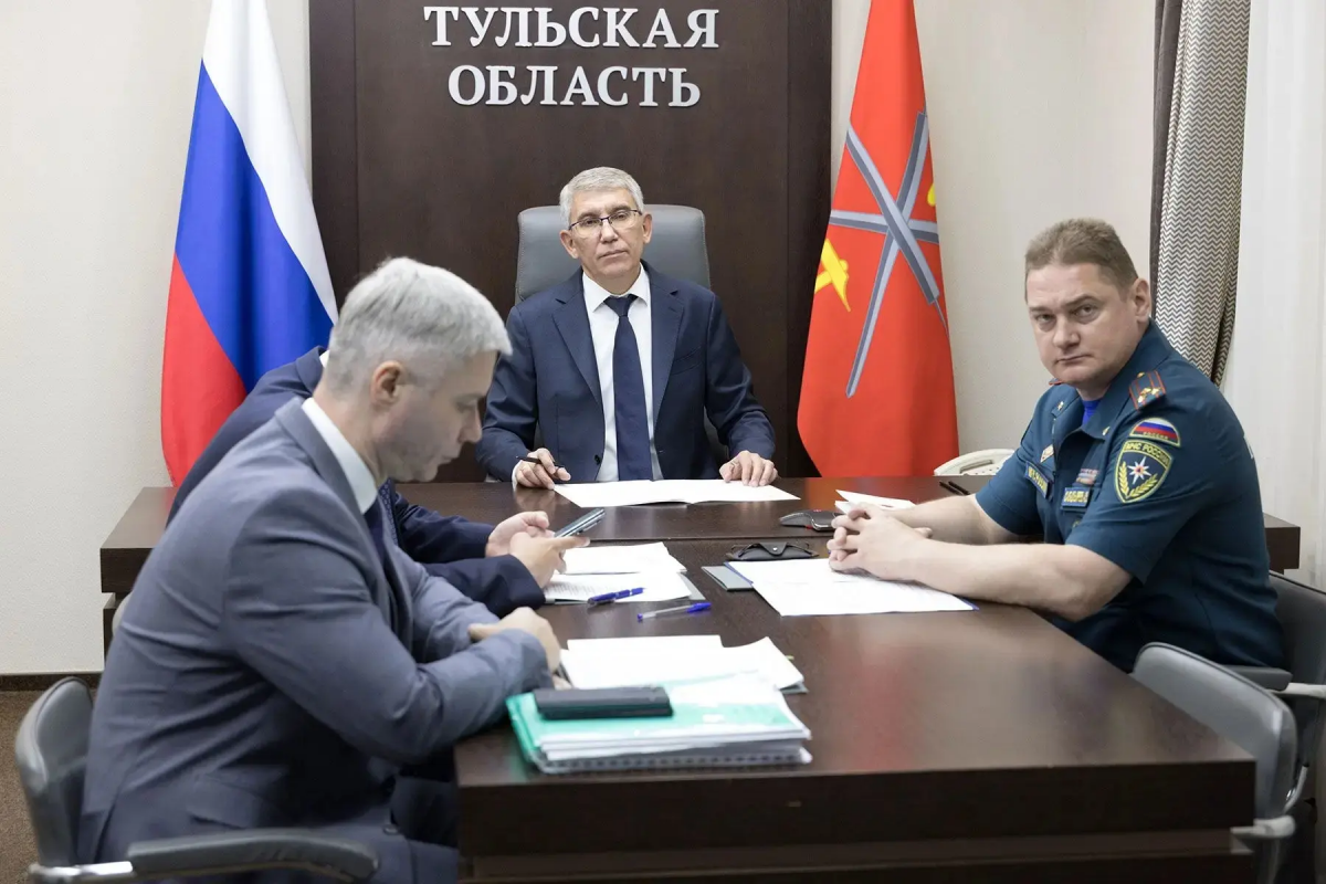 Дмитрий Миляев принял участие в совещании по прохождению пожароопасного сезона