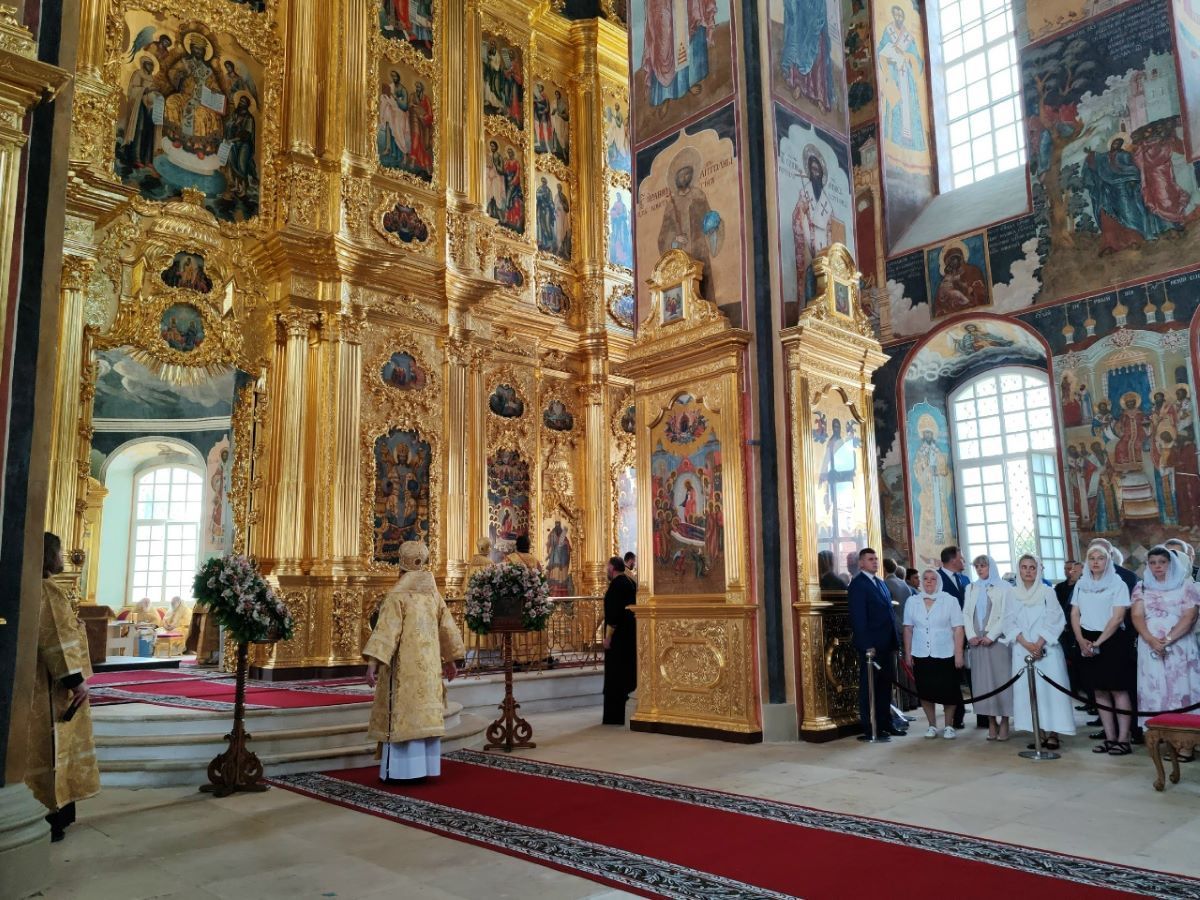 В Туле Святейший Патриарх  Кирилл освятил главный собор Кремля