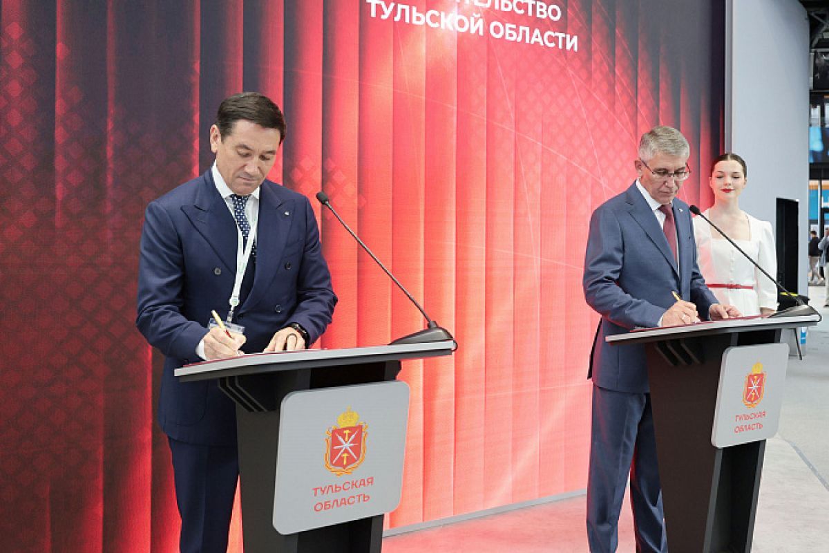 Тульская область и Сбер договорились о совместном развитии технологий искусственного интеллекта