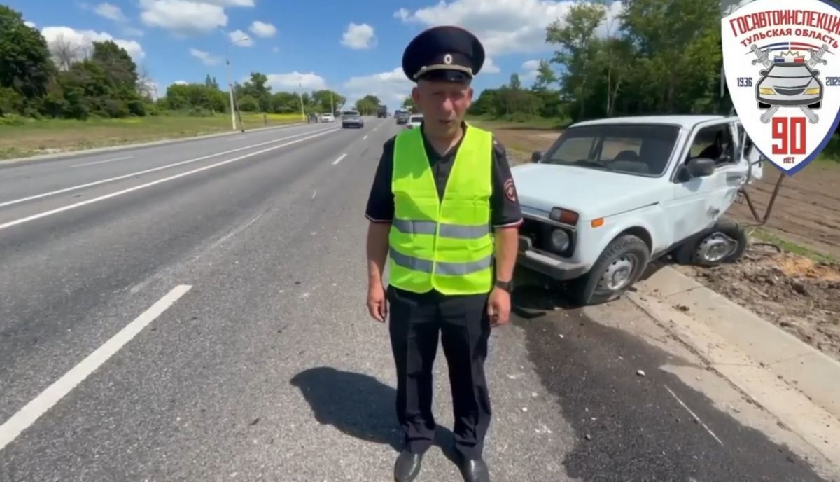 В тройном ДТП на трассе М-2 в Тульской области погибли два человека