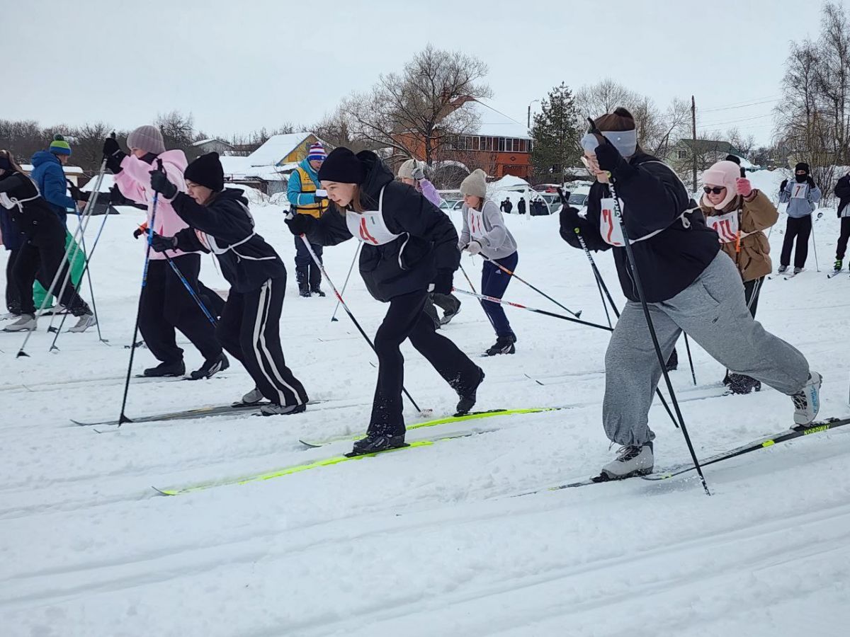 Школьники из Тульской области стали участниками традиционных лыжных гонок Школьники из Тульской области стали участниками традиционных лыжных гонок