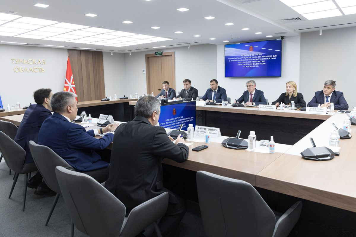 Дмитрий Миляев и Посол Узбекистана обсудили рост товарооборота