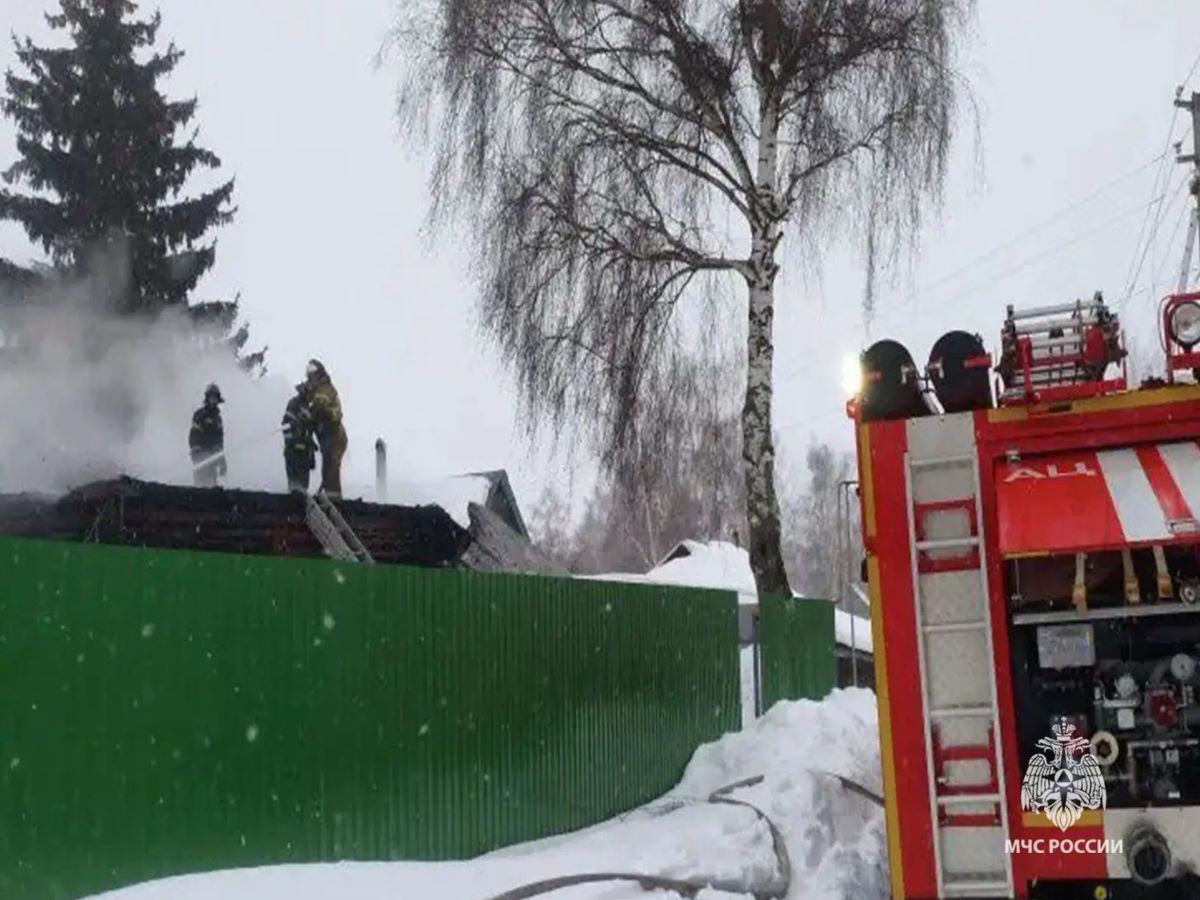 В Тульской области за сутки зафиксировано два пожара
