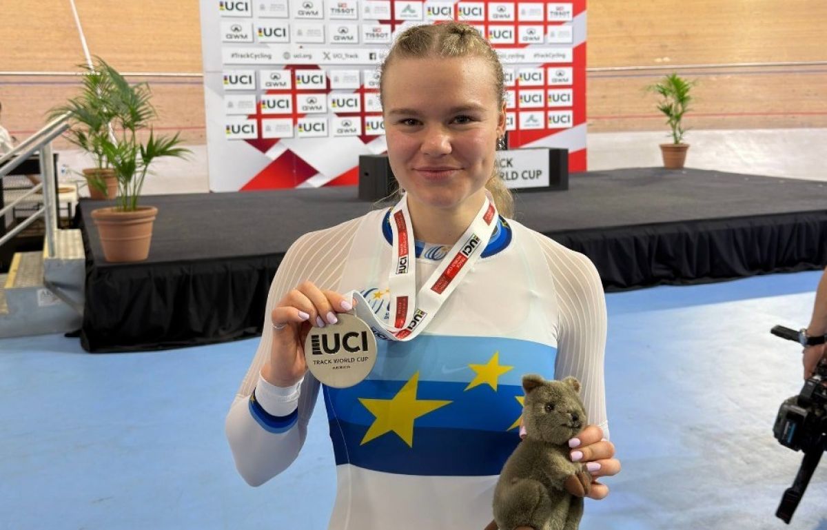 Тульская велогонщица уступила австралийской 6 тысячных секунды и завоевала серебряную медаль Тульская велогонщица уступила австралийской 6 тысячных секунды и завоевала серебряную медаль