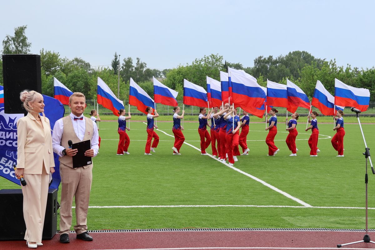 В Киреевске открыли обновлённый стадион «Юность» по программе «Наш район»