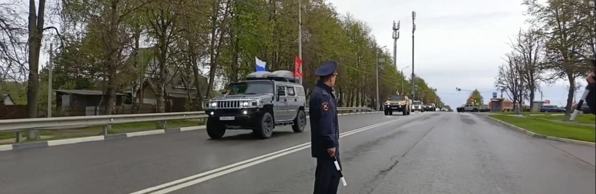В Туле прошел автопробег «Дороги памяти», приуроченный к 9 Мая