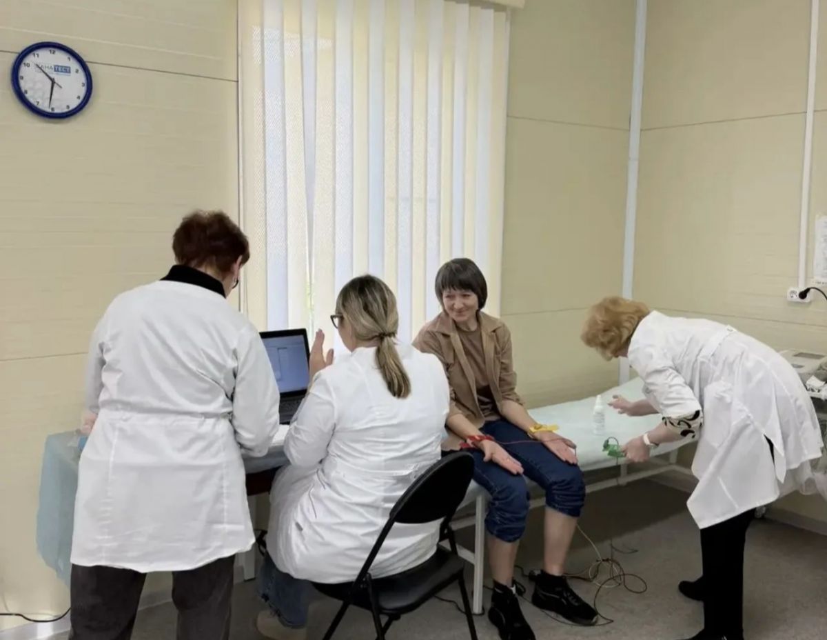 Более 30 жителей села Сорочинка в Тульской области прошли медицинское обследование