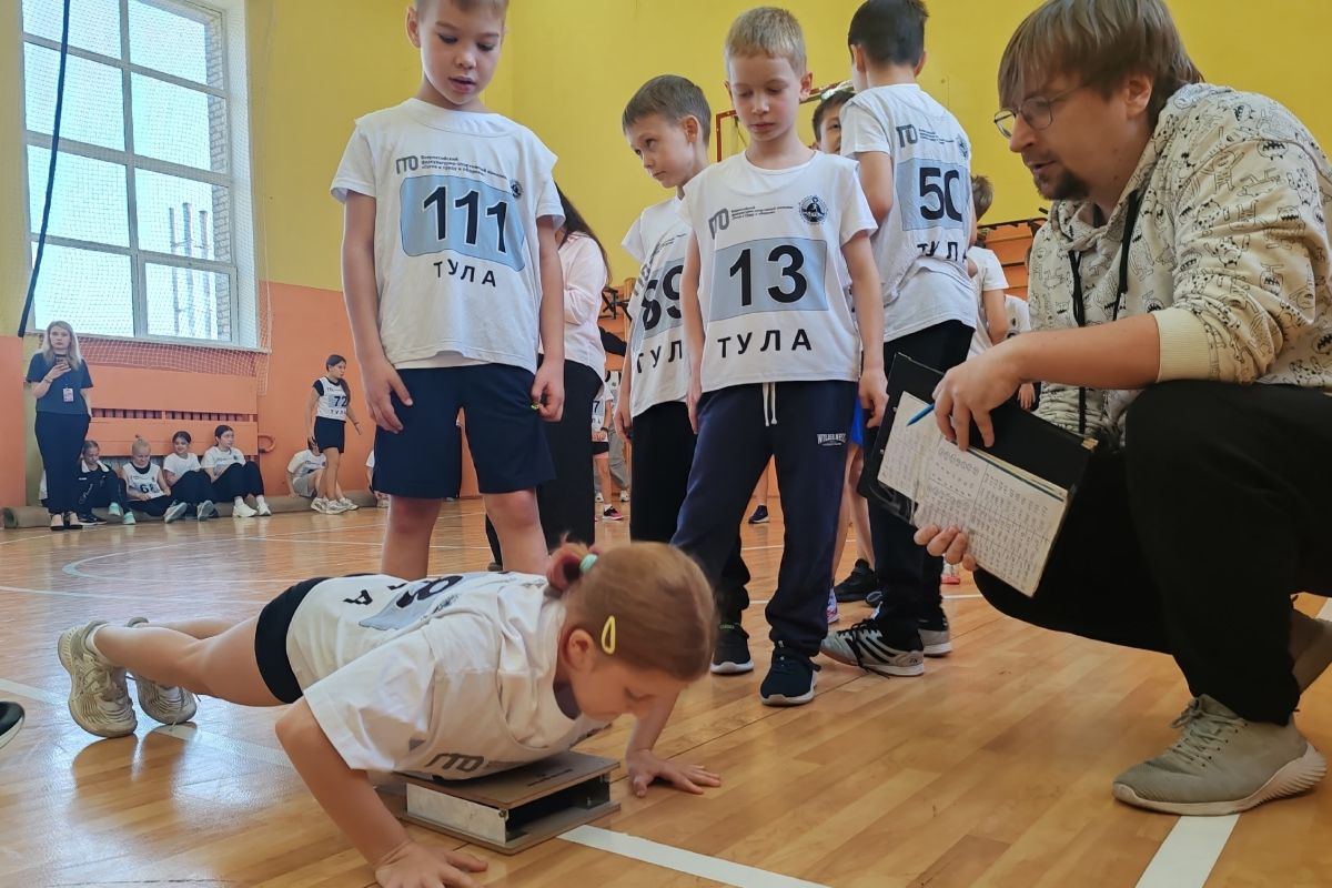 В Туле стартовал школьный фестиваль ГТО В Туле стартовал школьный фестиваль ГТО
