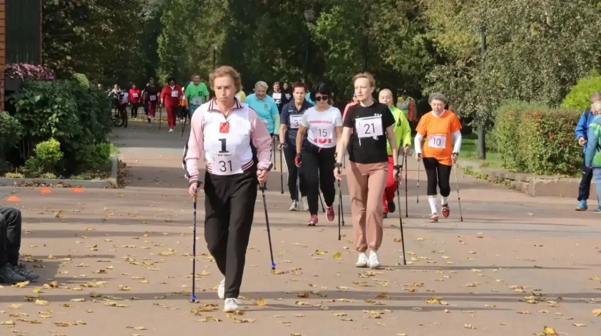Любители северной ходьбы со всей Тульской области поучаствовали в «Кубке муниципалитетов»