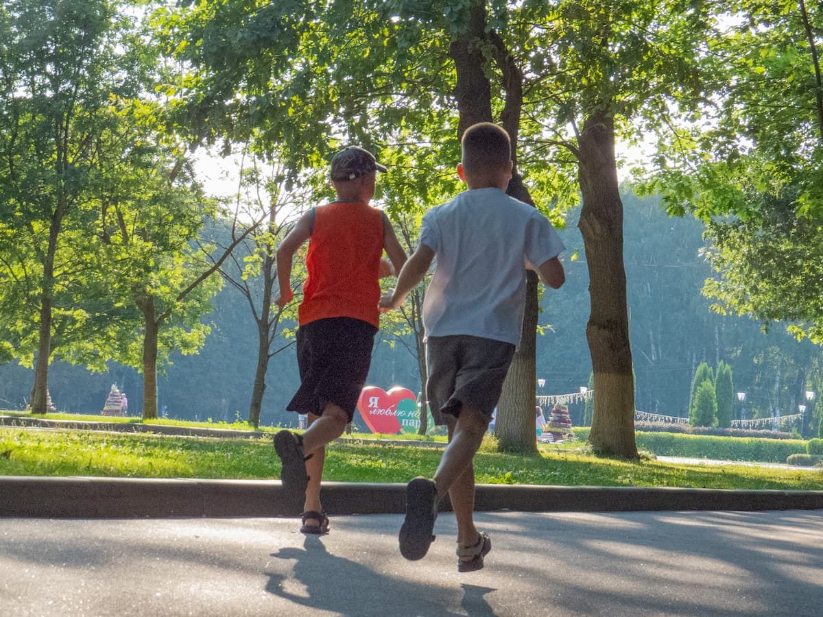 Тульские полицейские провели спортивную акцию для детей