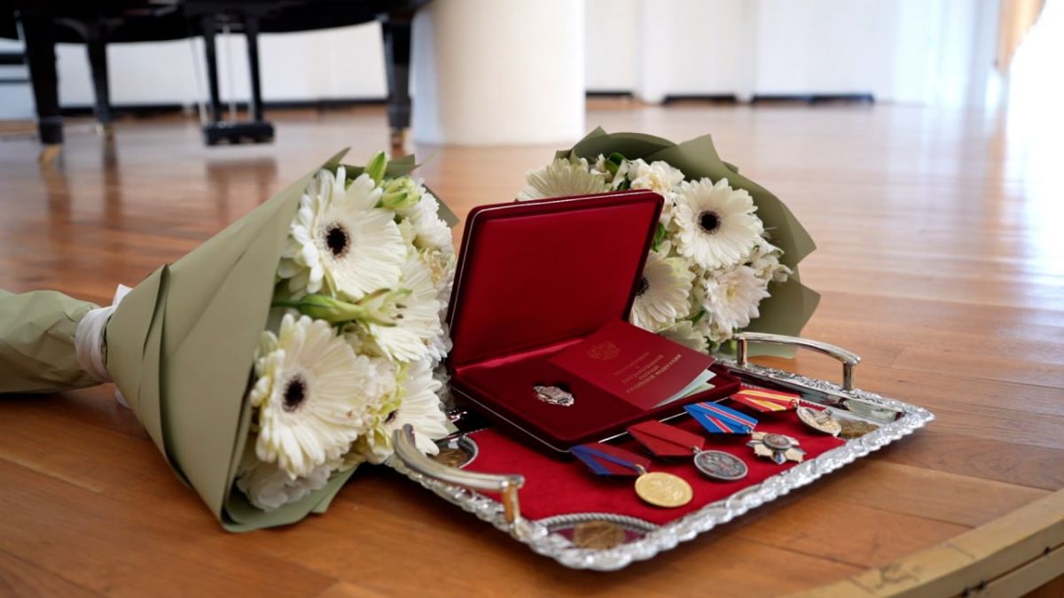 Проходящий реабилитацию в Алексине участник СВО получил орден Мужества Проходящий реабилитацию в Алексине участник СВО получил орден Мужества